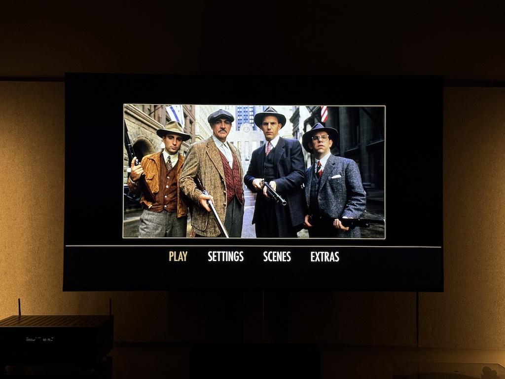 The Untouchables 4K bluray
